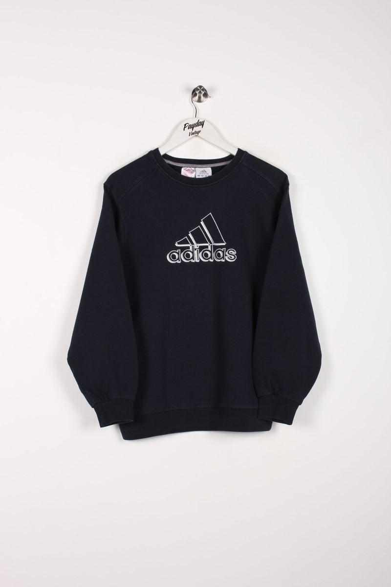 00's Adidas Sweatshirt Navy Small – Payday Vintage