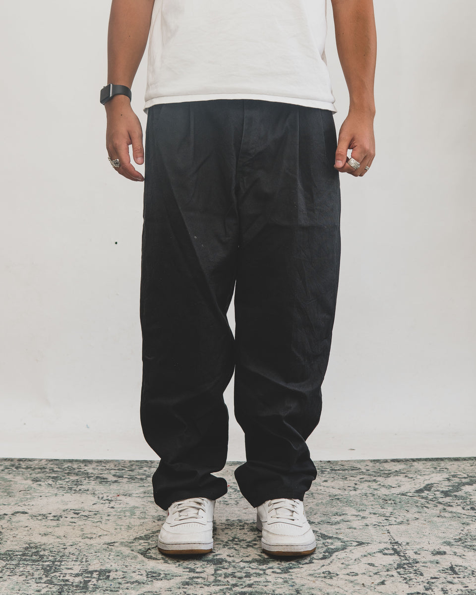 Vintage Dickies 874 Trousers Black 38x30