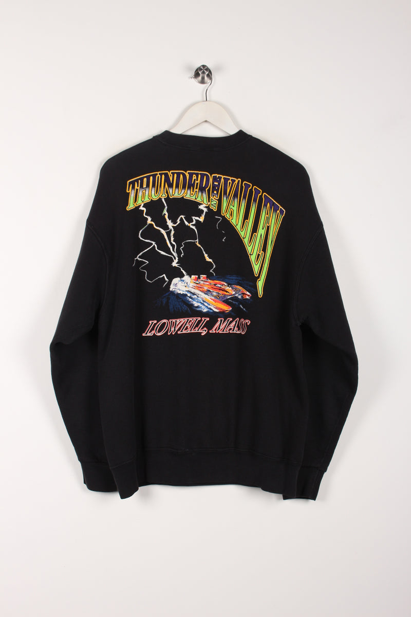 \"90s fruits\" sweatshirt XL USA製 black 90's Fruit Of The Loom Sweatshirt Black Large – Payday Vintage
