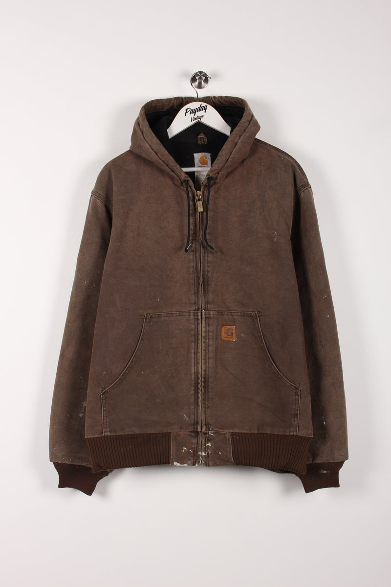 Vintage Carhartt Active Jacket Brown Large – Payday Vintage