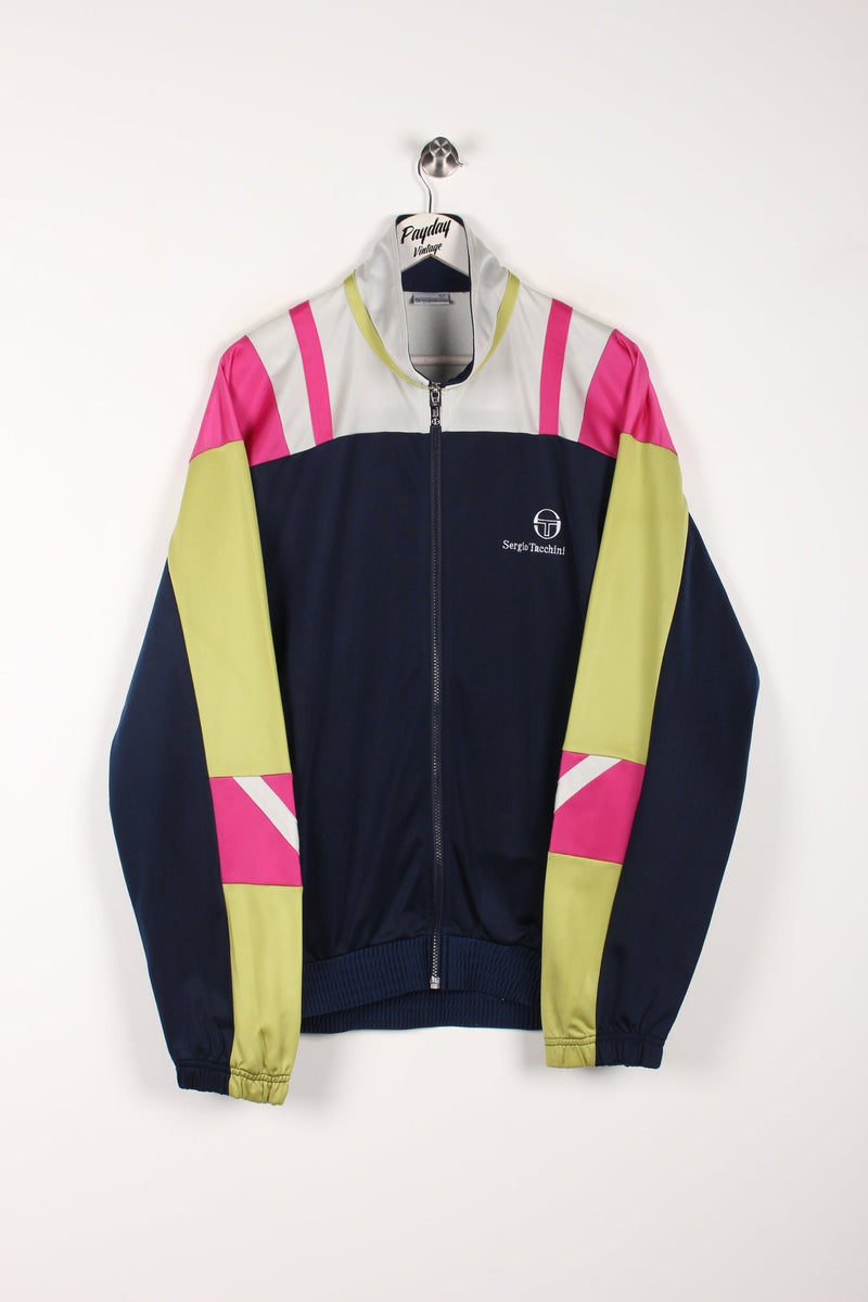 SERGIO TACCHINI 90年代 トラックジャケット　イタリア 90's Sergio Tacchini Track Jacket Navy Large – Payday Vintage