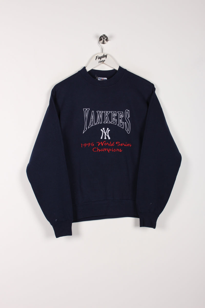 90's New York Yankees Sweatshirt Navy Medium – Payday Vintage