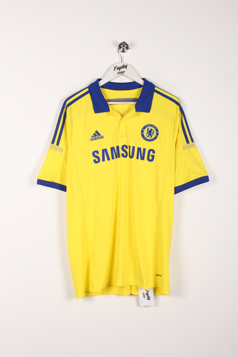 14-15 CHELSEA FCアウェイユニ　adidas Oサイズ　黄色 14-15 CHELSEA FCアウェイユニ adidas Oサイズ 黄色 - メルカリ