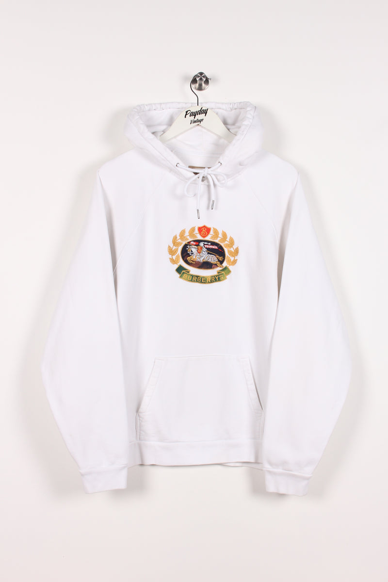 Burberry Crest Hoodie White XL