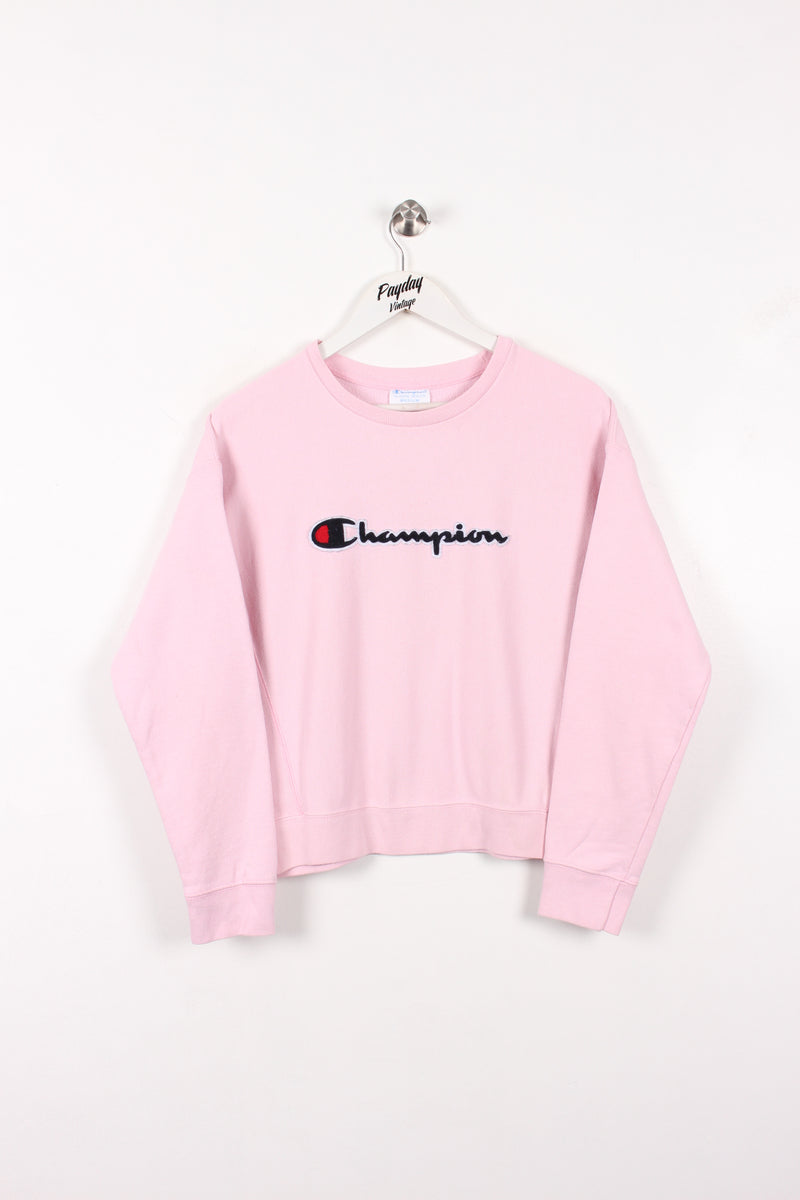 Light pink champion crew cheap neck