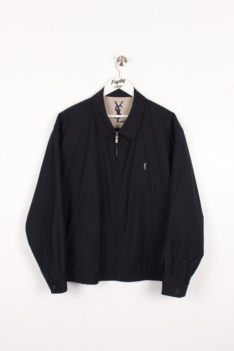 ☆ビンテージ☆ YVES SAINT LAURENT ジャケット　Lサイズ Authentic Yves Saint Laurent Vintage Men's Jacket Green Size