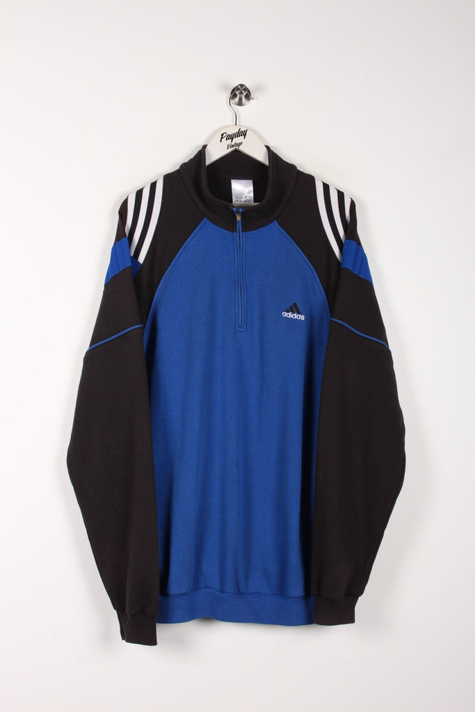 00's Adidas 1/4 Zip Sweatshirt XL - Payday Vintage