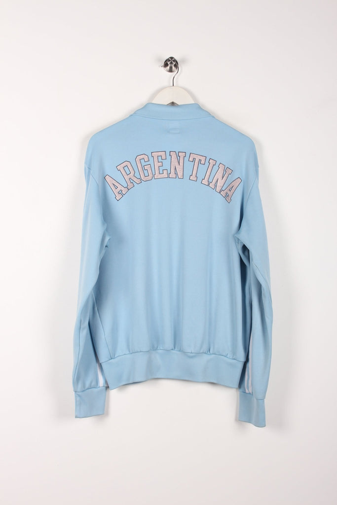 00's Adidas Argentina Jacket Baby Blue Large - Payday Vintage