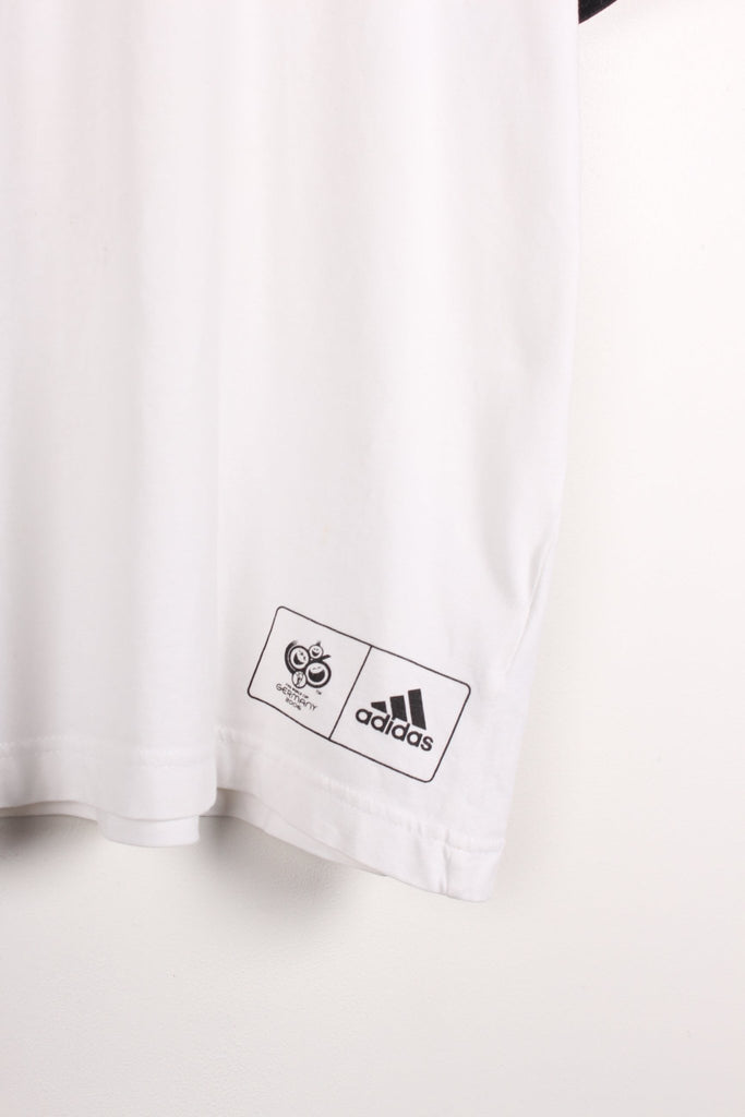 00's Adidas Germany T-Shirt White Medium - Payday Vintage