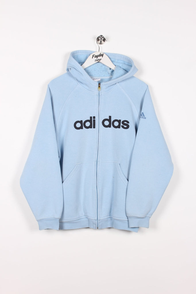 00's Adidas Hoodie Baby Blue Medium - Payday Vintage