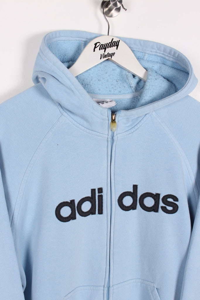 00's Adidas Hoodie Baby Blue Medium - Payday Vintage