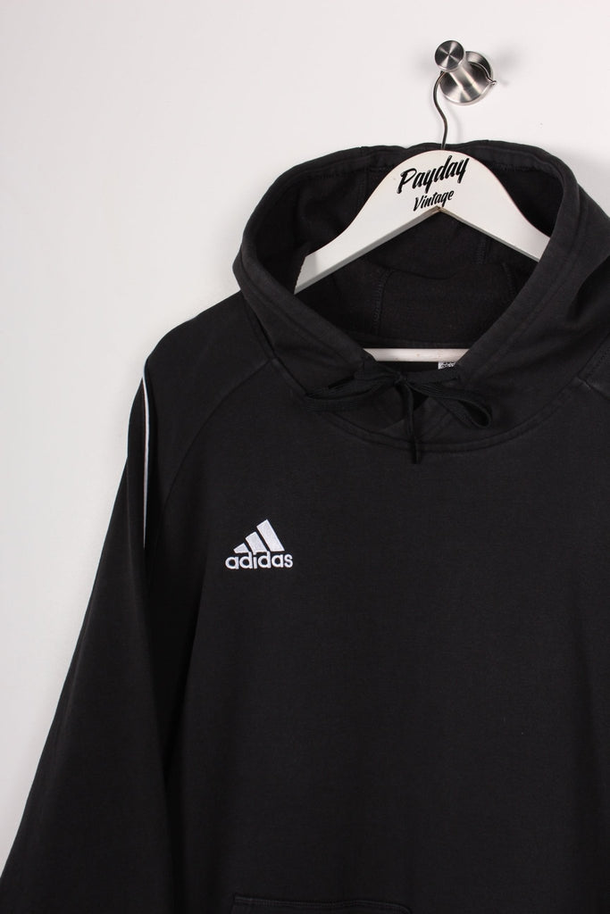 00's Adidas Hoodie Black XXL - Payday Vintage