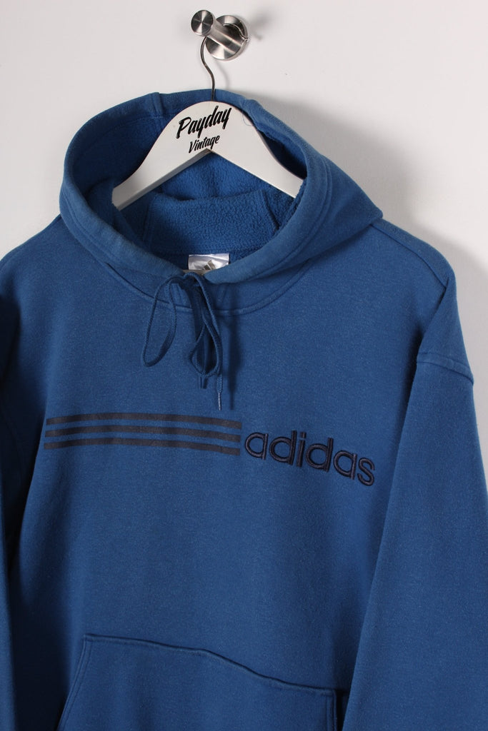 00's Adidas Hoodie Blue Medium - Payday Vintage