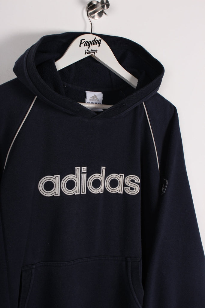 00's Adidas Hoodie Navy Large - Payday Vintage