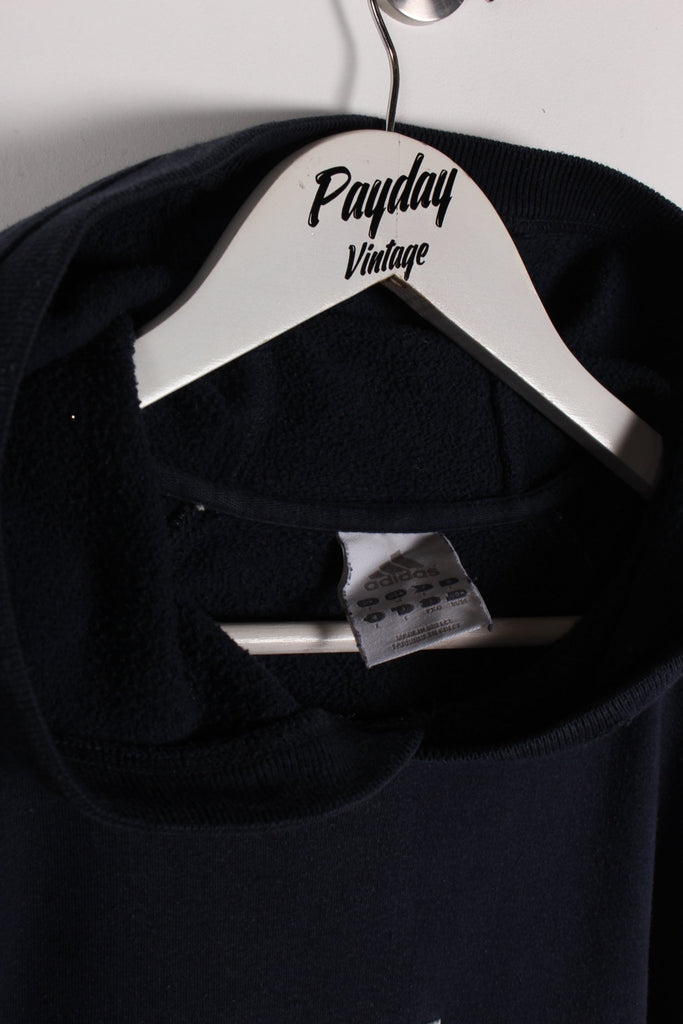 00's Adidas Hoodie Navy Large - Payday Vintage