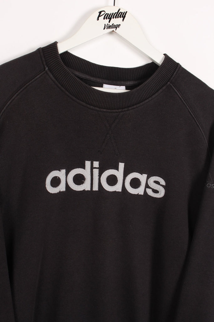 00's Adidas Sweatshirt Black Large - Payday Vintage