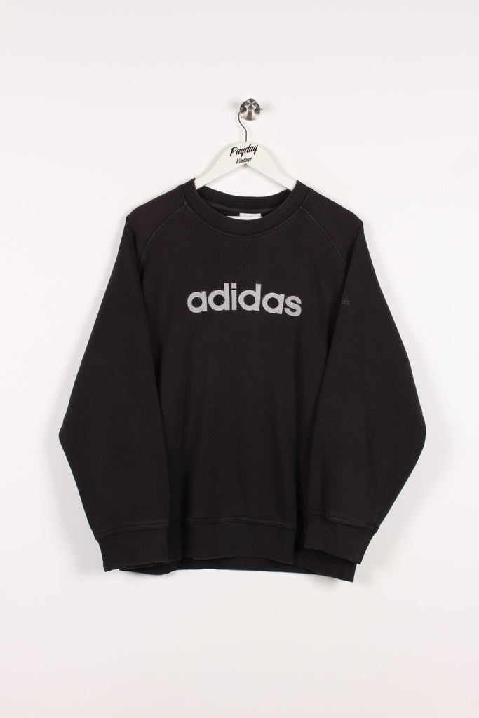 00's Adidas Sweatshirt Black Large - Payday Vintage