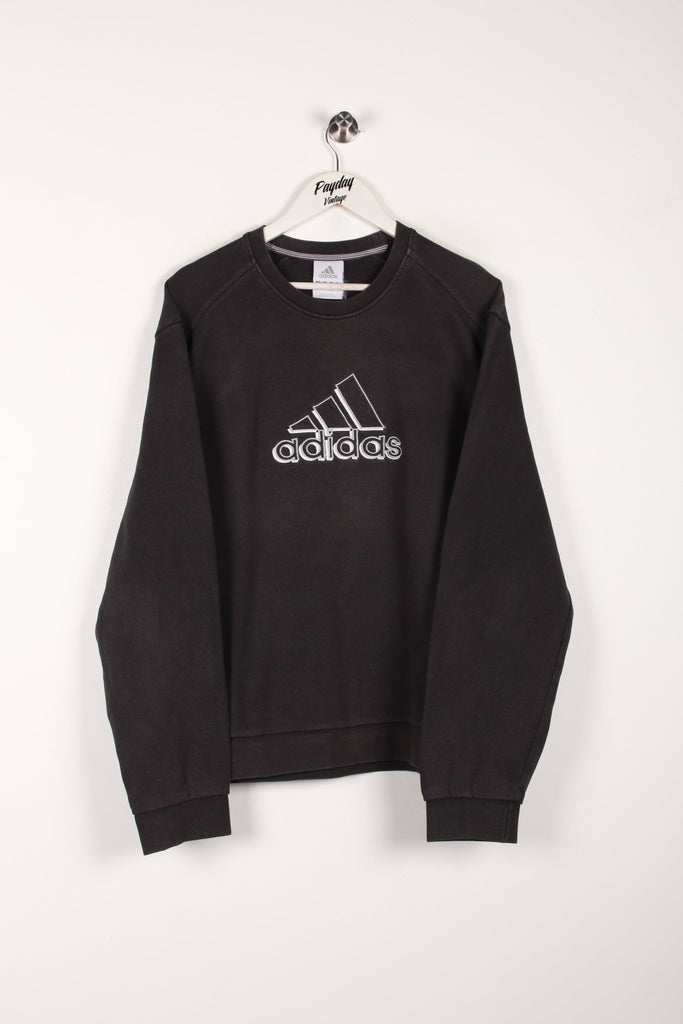 00's Adidas Sweatshirt Black Large - Payday Vintage