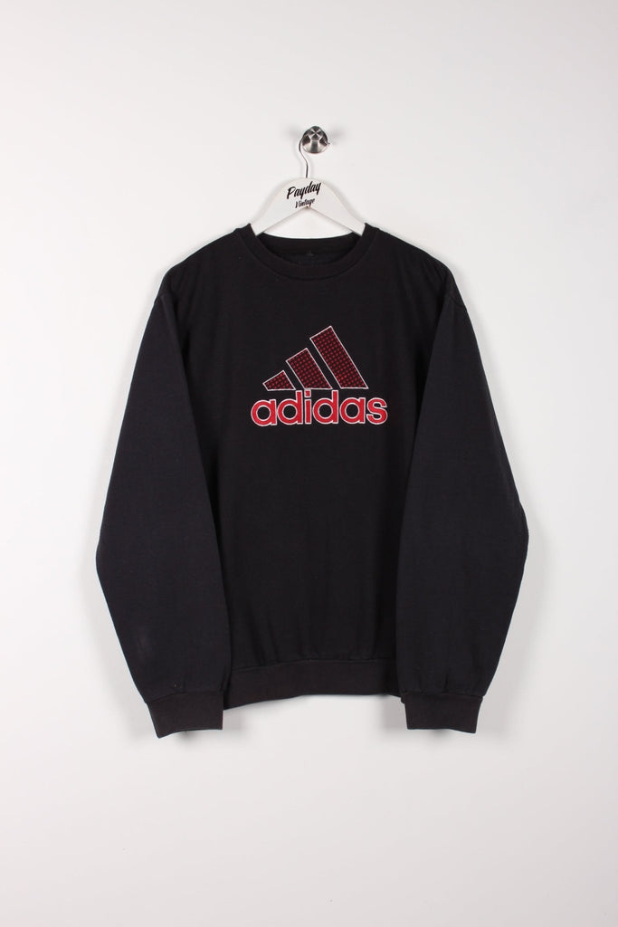 00's Adidas Sweatshirt Black Large - Payday Vintage