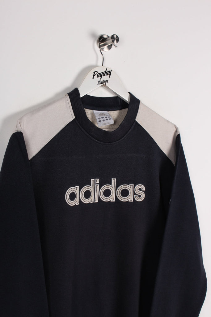 00's Adidas Sweatshirt Black Medium - Payday Vintage