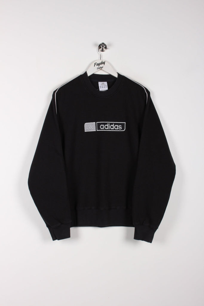 00's Adidas Sweatshirt Black Medium - Payday Vintage