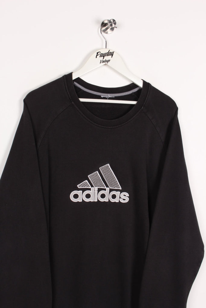 00's Adidas Sweatshirt Black XL - Payday Vintage