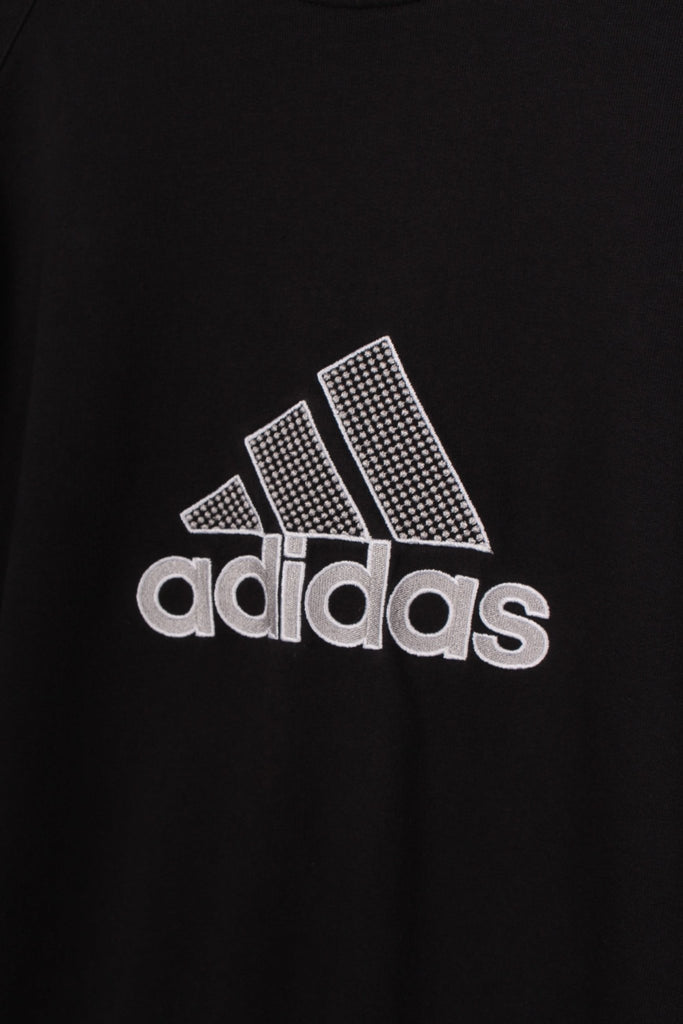 00's Adidas Sweatshirt Black XXL - Payday Vintage