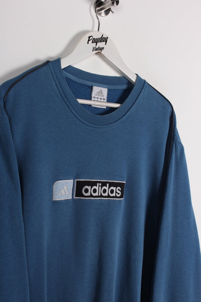 00's Adidas Sweatshirt Blue Large - Payday Vintage