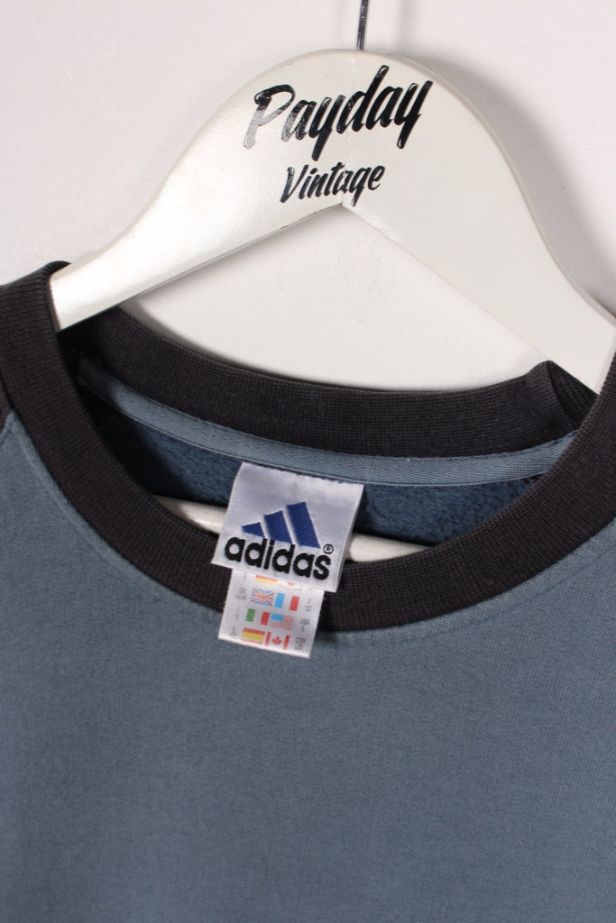 00's Adidas Sweatshirt Blue Large - Payday Vintage