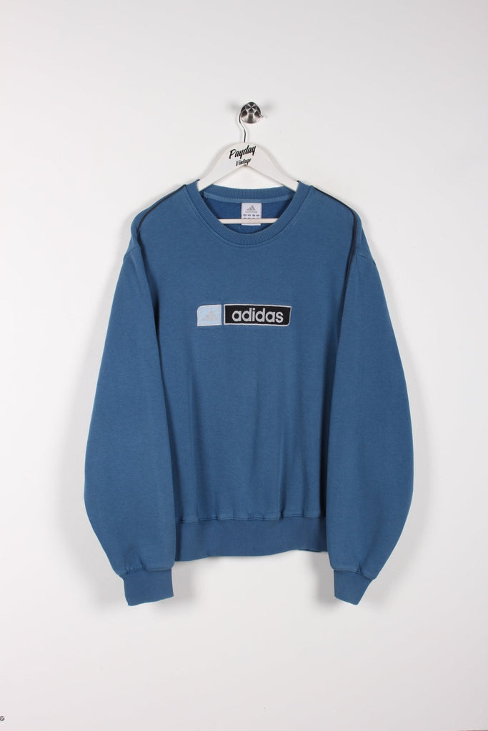 00's Adidas Sweatshirt Blue Large - Payday Vintage