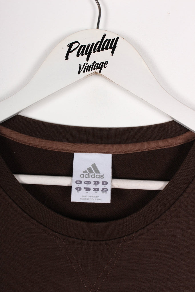 00's Adidas Sweatshirt Brown Large - Payday Vintage