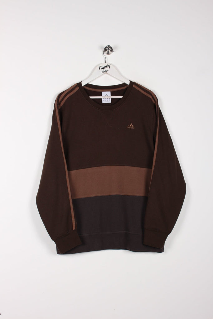 00's Adidas Sweatshirt Brown Large - Payday Vintage