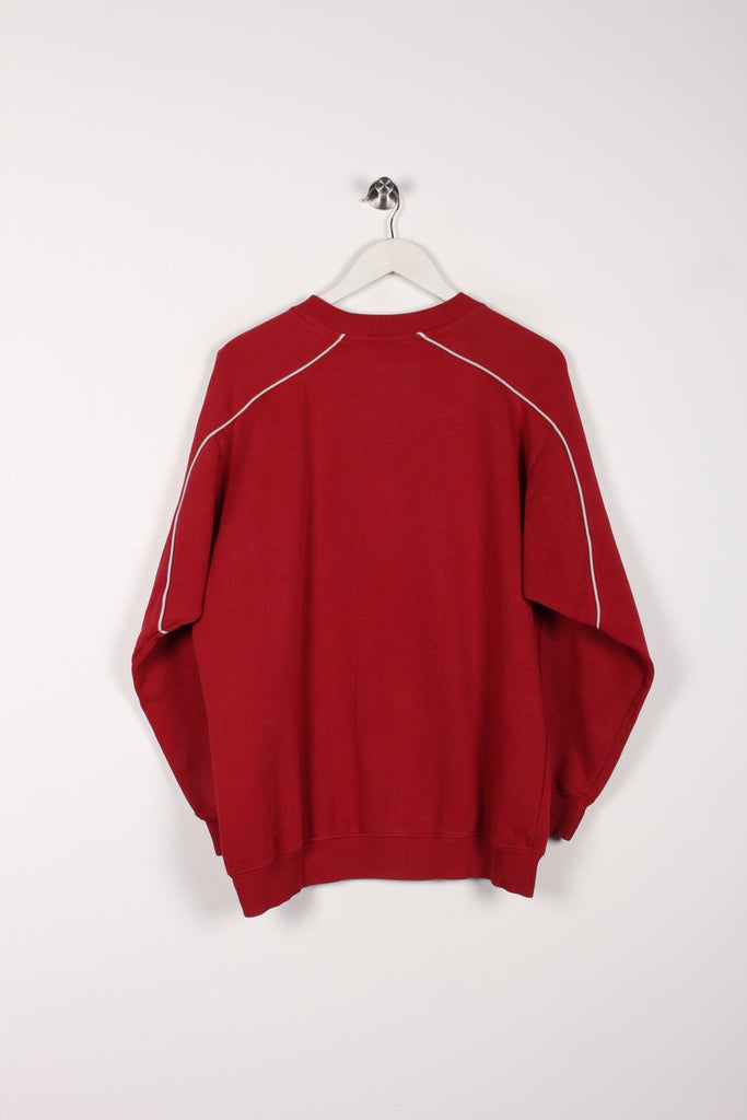 00's Adidas Sweatshirt Burgundy Large - Payday Vintage