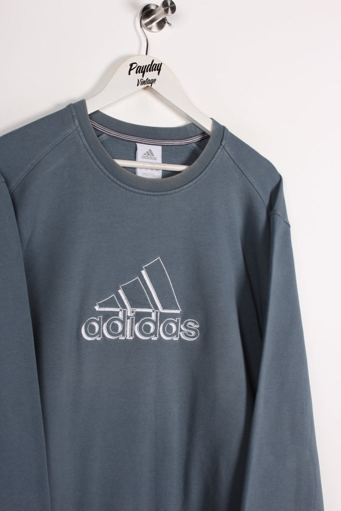 00's Adidas Sweatshirt Grey Large - Payday Vintage