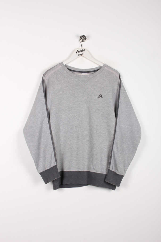 00's Adidas Sweatshirt Grey Medium - Payday Vintage