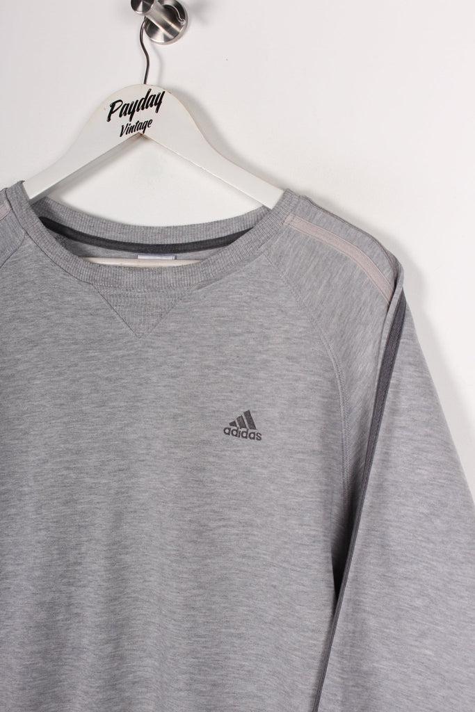 00's Adidas Sweatshirt Grey Medium - Payday Vintage