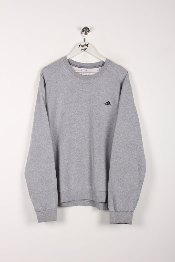 00's Adidas Sweatshirt Grey XL - Payday Vintage