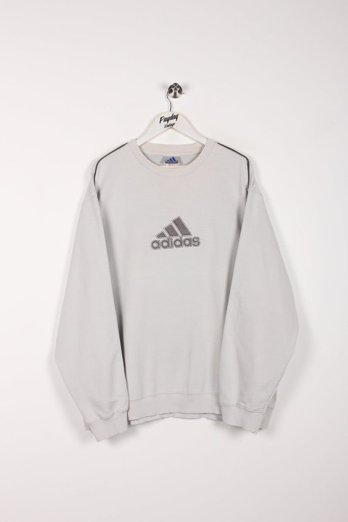 00's Adidas Sweatshirt Grey XL - Payday Vintage