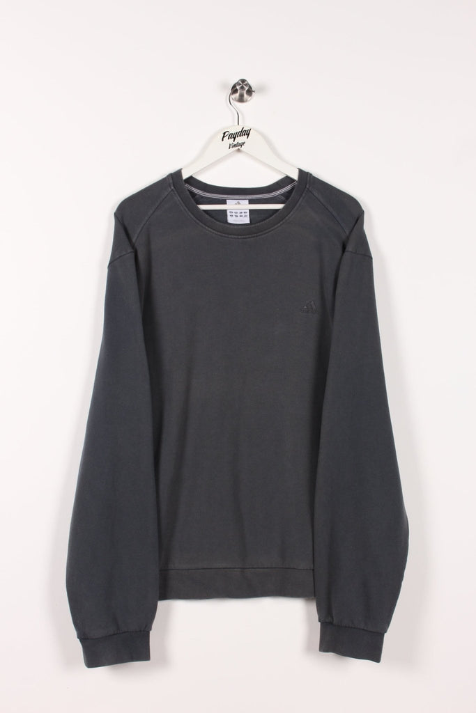 00's Adidas Sweatshirt Grey XL - Payday Vintage