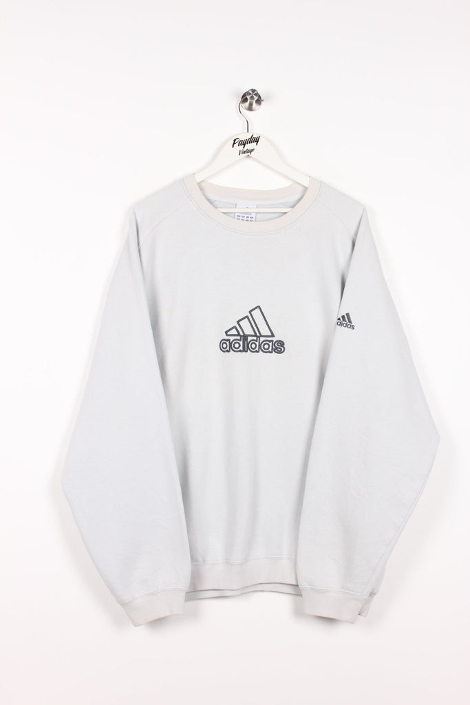 00's Adidas Sweatshirt Grey XXL - Payday Vintage