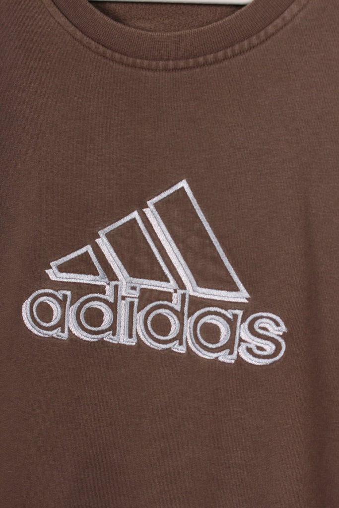 00's Adidas Sweatshirt Khaki Large - Payday Vintage