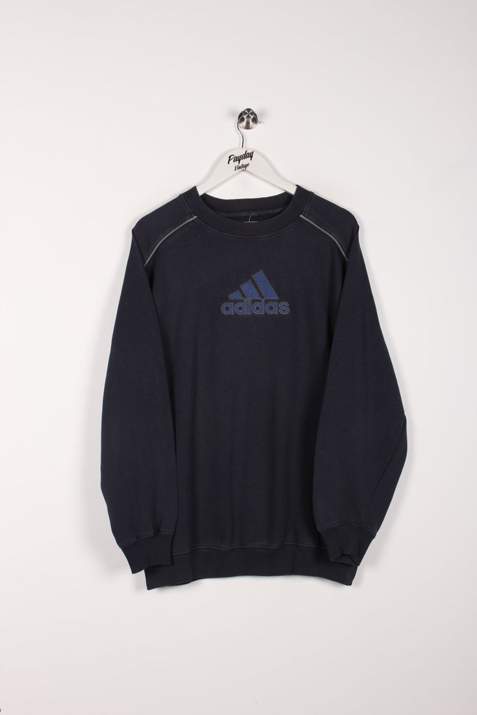 00's Adidas Sweatshirt Navy Large - Payday Vintage