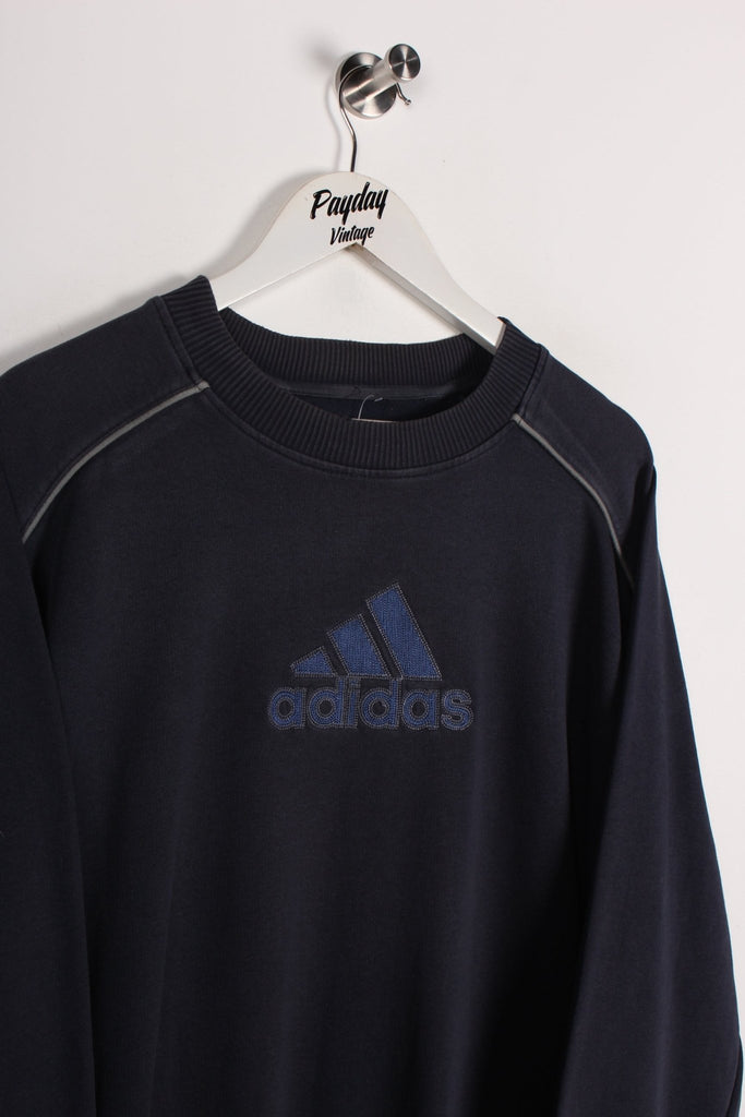 00's Adidas Sweatshirt Navy Large - Payday Vintage