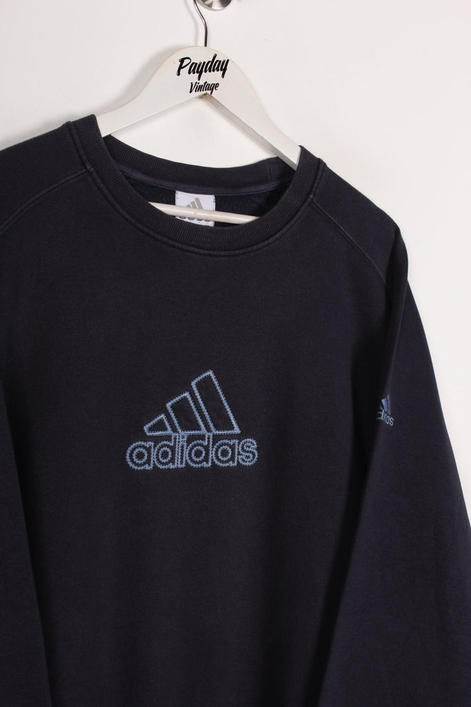 00's Adidas Sweatshirt Navy Large - Payday Vintage