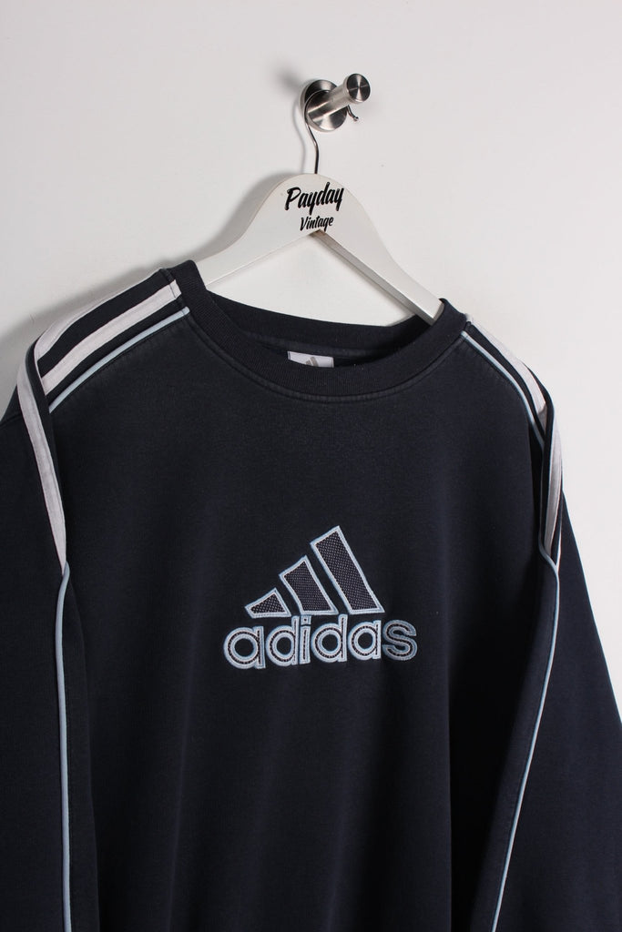 00's Adidas Sweatshirt Navy Large - Payday Vintage