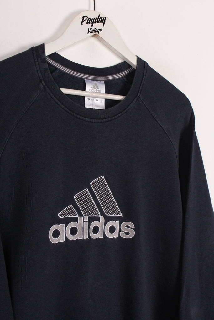 00's Adidas Sweatshirt Navy Large - Payday Vintage