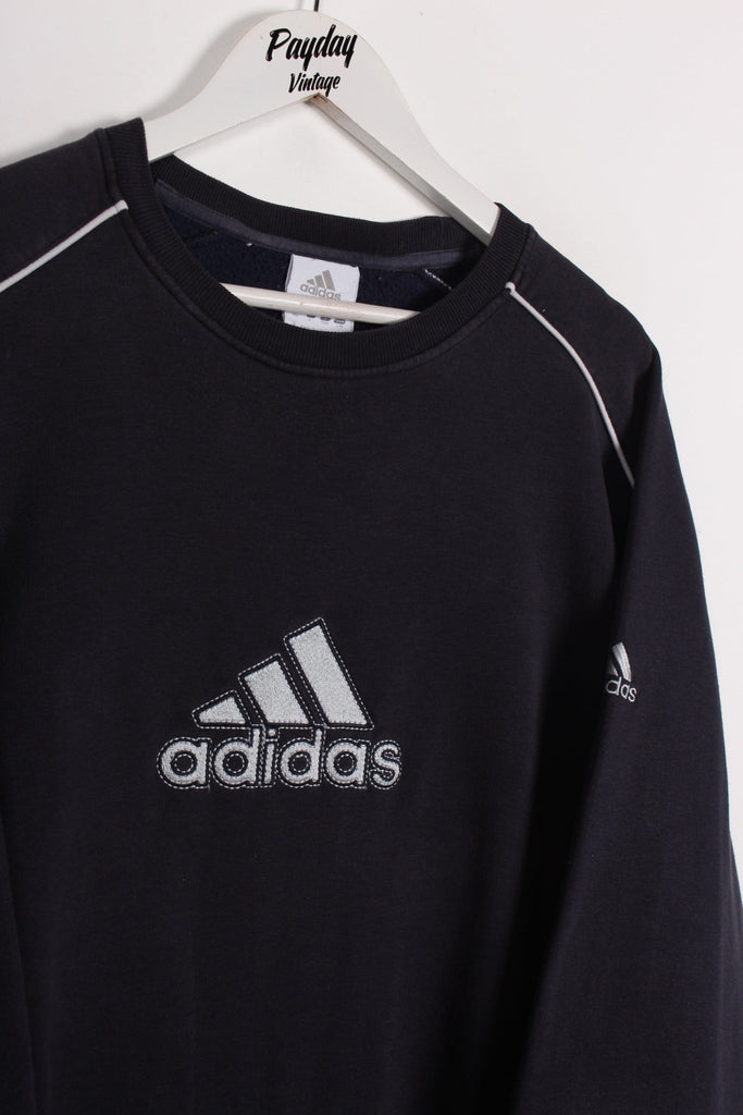 00's Adidas Sweatshirt Navy Large - Payday Vintage