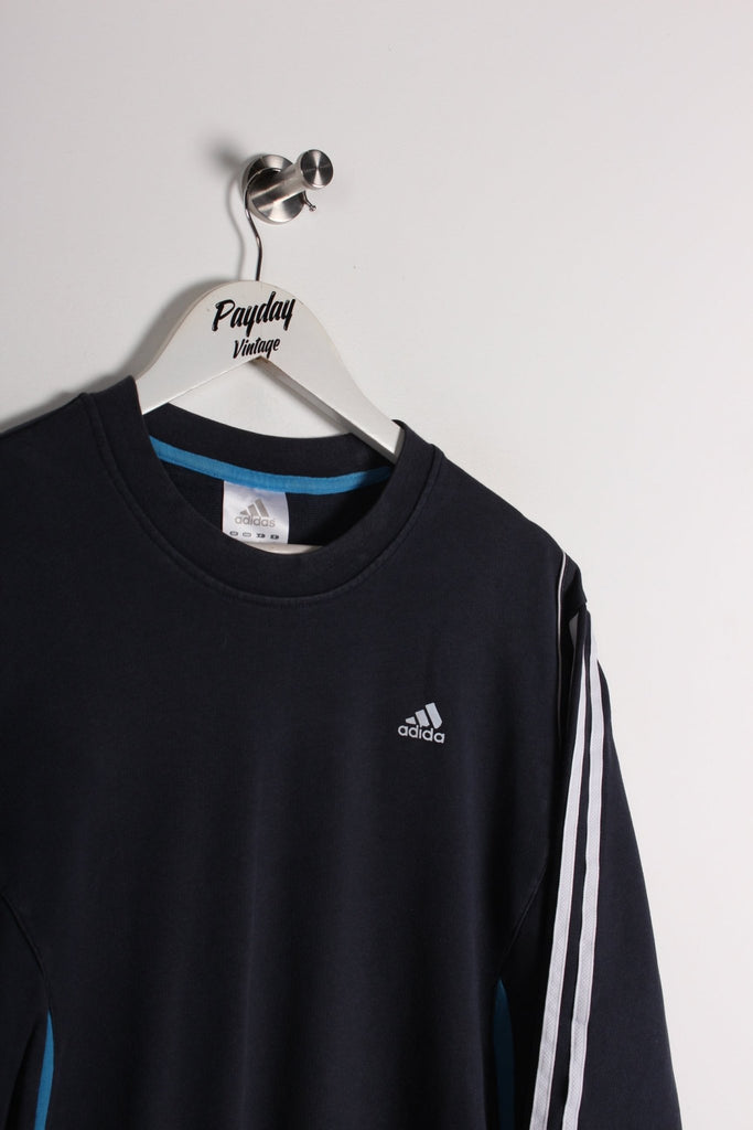 00's Adidas Sweatshirt Navy Medium - Payday Vintage