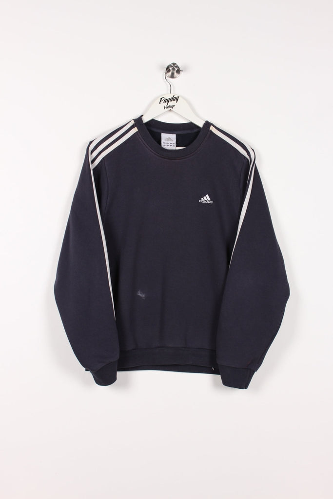 00's Adidas Sweatshirt Navy Small - Payday Vintage