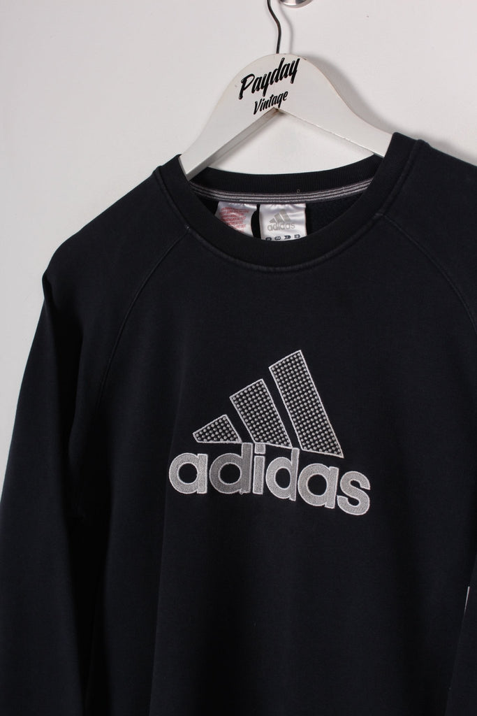 00's Adidas Sweatshirt Navy Small - Payday Vintage